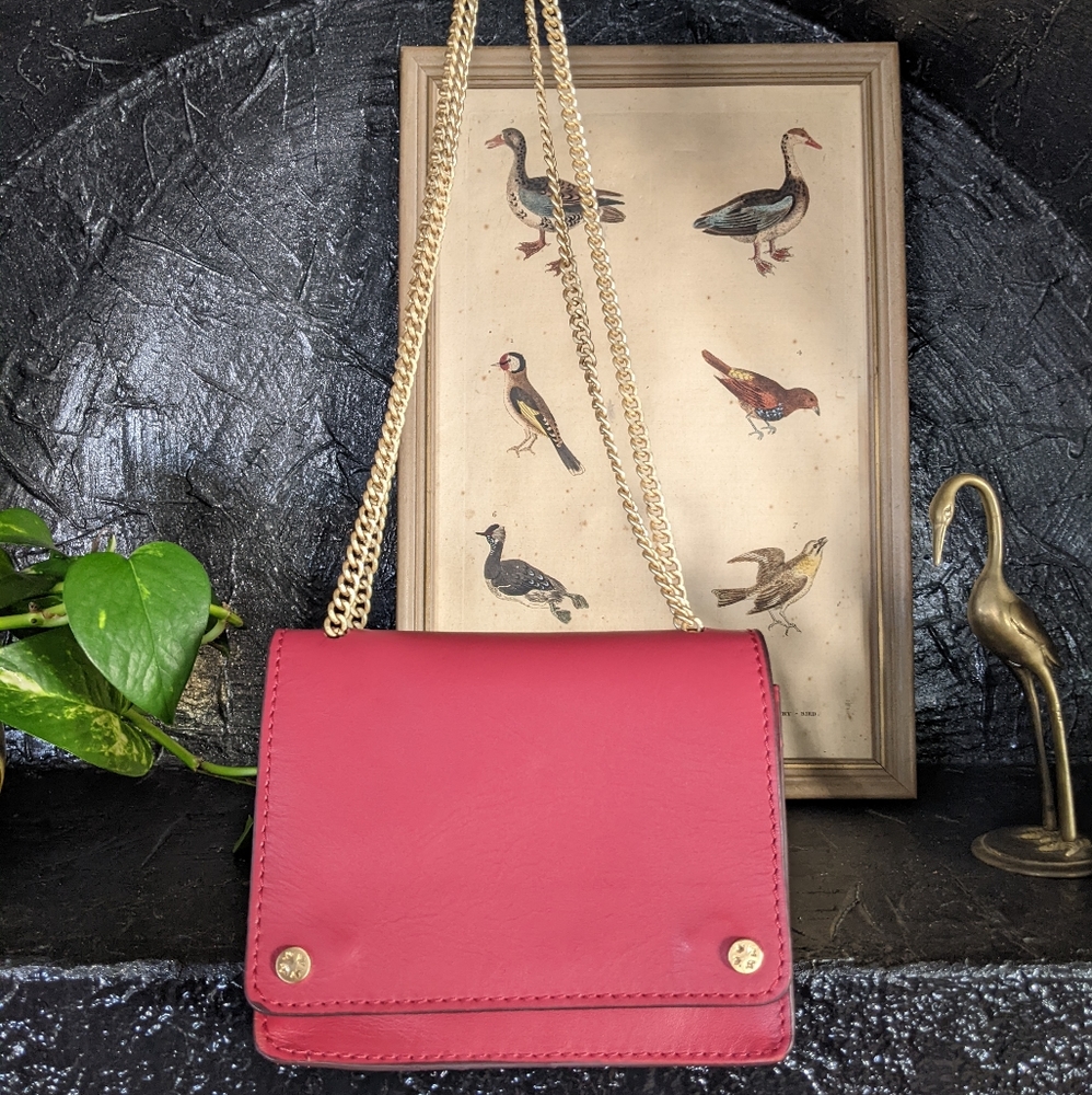 Maison de Nimes Red Leather Purse